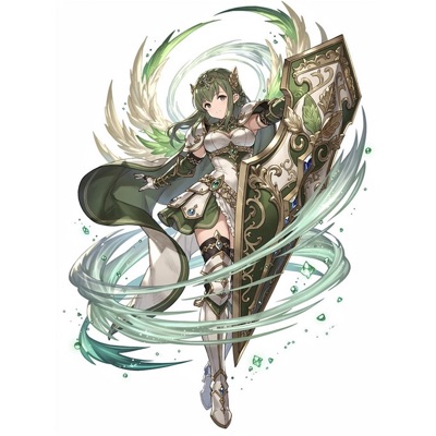 不朽の大盾シエラーネ・ゼピュラ（極限形態）のイラスト