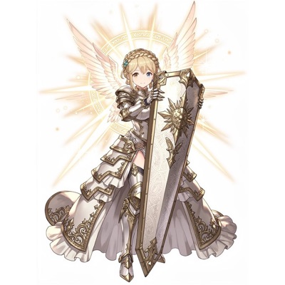 不朽の大盾セラフィナ・ルーメン（極限形態）のイラスト
