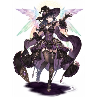 暮闇姫ヴェスペル・ロサ（極限形態）のイラスト