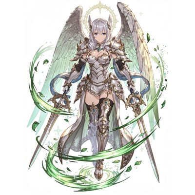 颶風剣聖ヴァロン・アネモス（極限形態）のイラスト