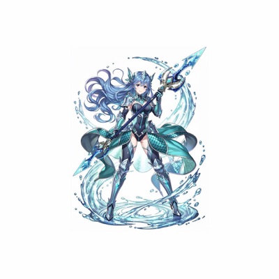 覚醒蒼海リヴィアタ（共鳴形態）のイラスト