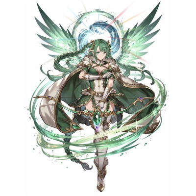風華の女神ヴェルディア・ゼフィラ（極限形態）のイラスト