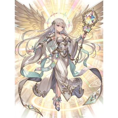 万華の女神プリズミア・イリス（極限形態）のイラスト