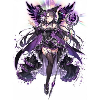 宵華の女神ノクタリア・ウンブラ（極限形態）のイラスト