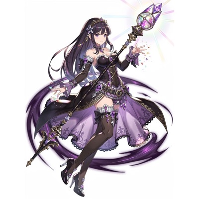 宵彩ノクタリア（共鳴形態）のイラスト