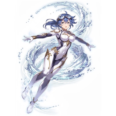 嵐潜ナルセア（基本形態）のイラスト