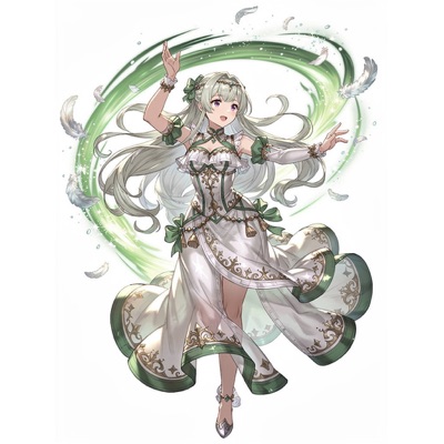 風の歌姫シルフィーダ（基本形態）のイラスト