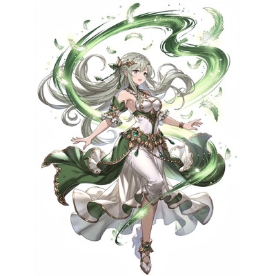 風韻歌姫シルフィーダ（共鳴形態）のイラスト